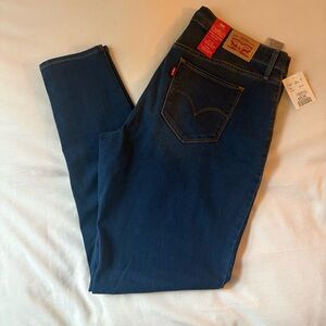 Levi's Women's Dark Blue Skinny Leg Jeans